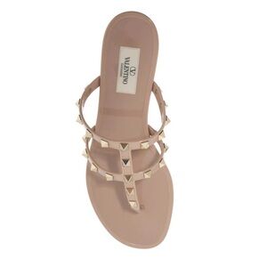 Valentino Garavani
Rockstud Pvc Thong Sandals Poudre size 38 gently used